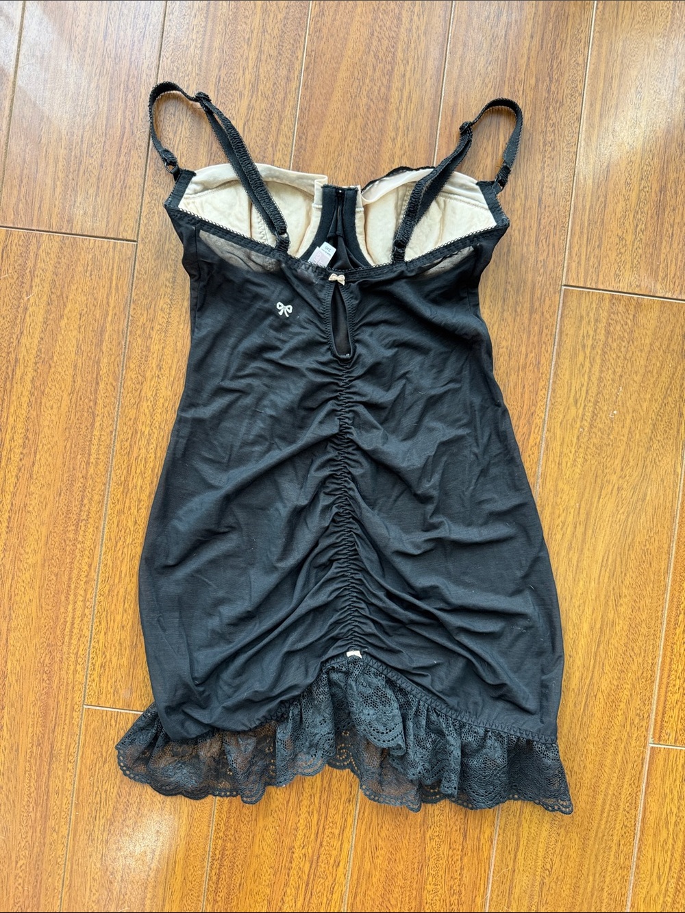 Victorias Secret Y2K Vintage Classic Black Lace Chemise - Women's Intimates - Picture 2 of 10